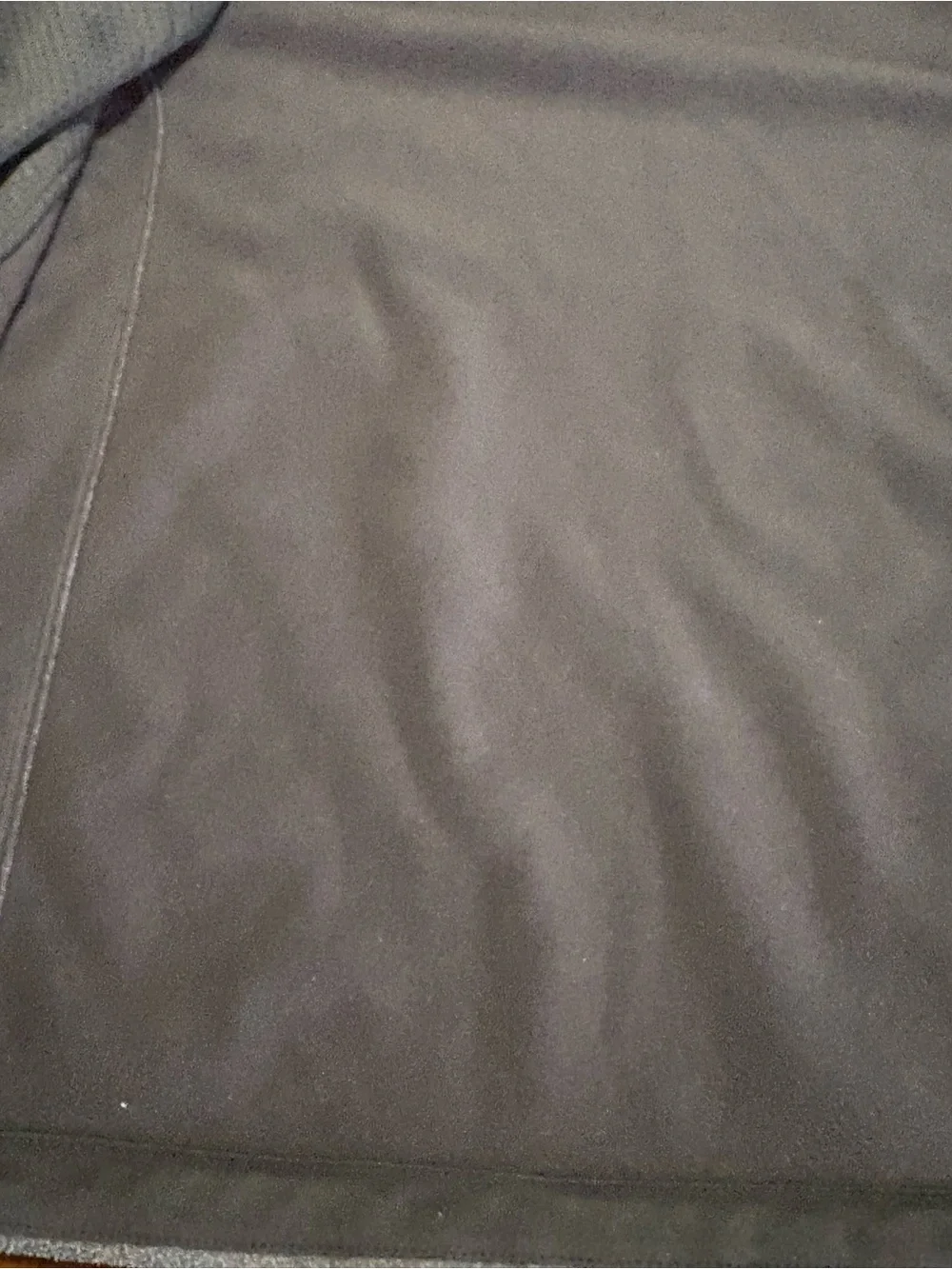 Men’s Grey Full-Zip Fleece North Face Jacket Medium
